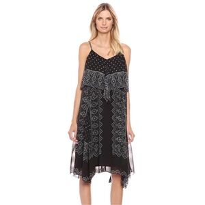 NWT NANETTE LEPORE BANDA BORDER DRESS US 14